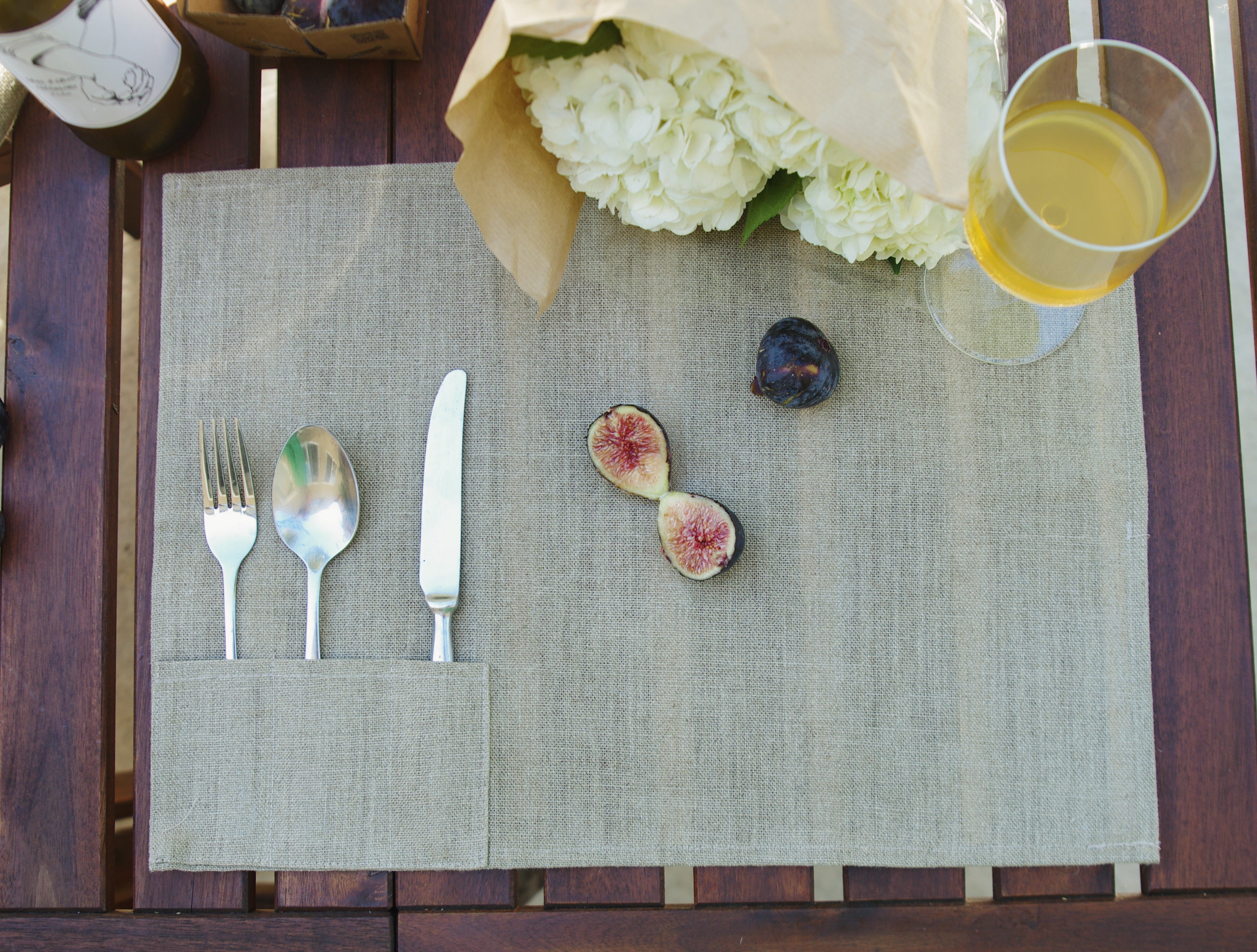 Linen Tree Placemats - My French Country Home Box