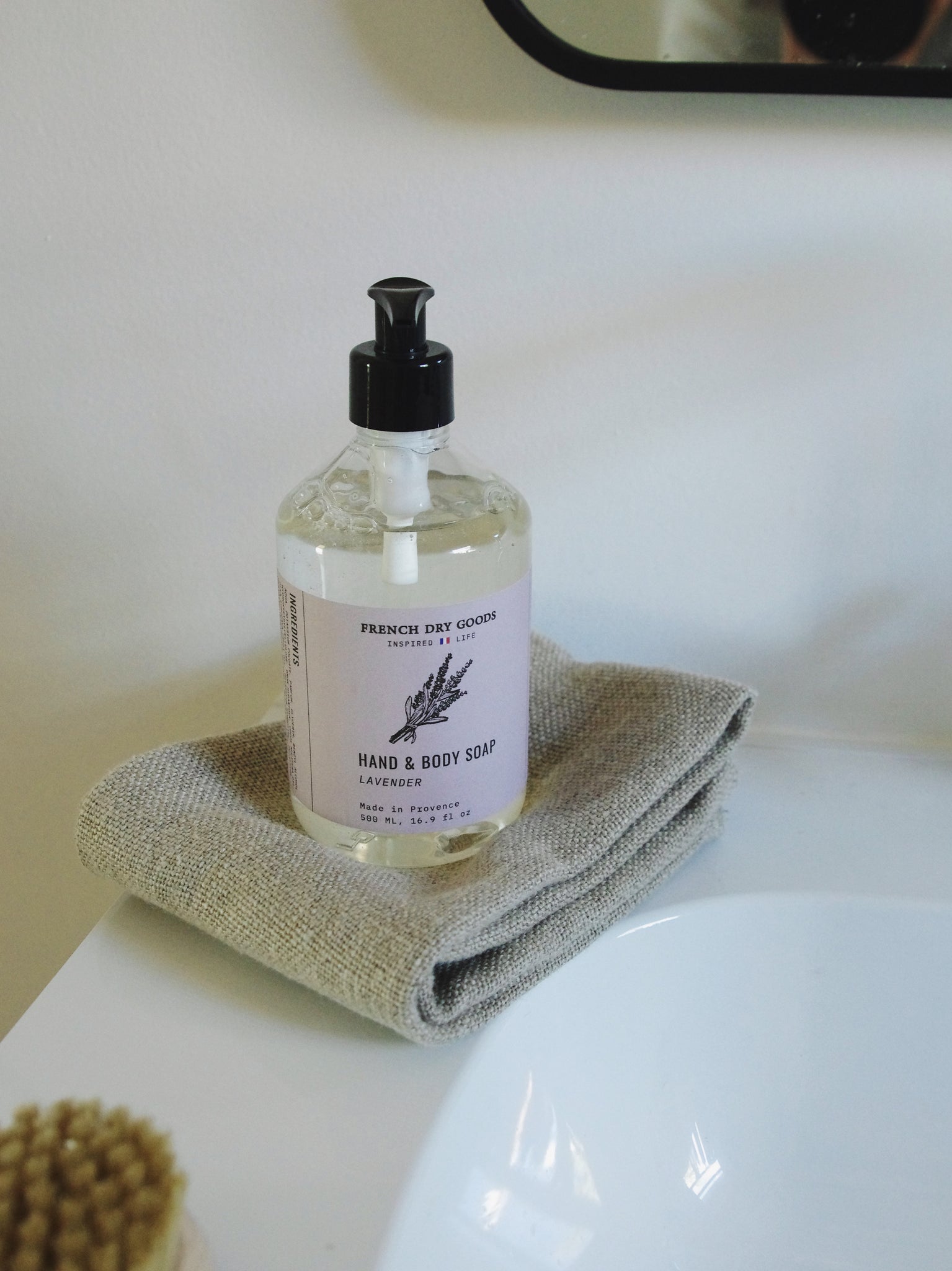 French Dry Goods 500ml Liquid Soap—Lavender