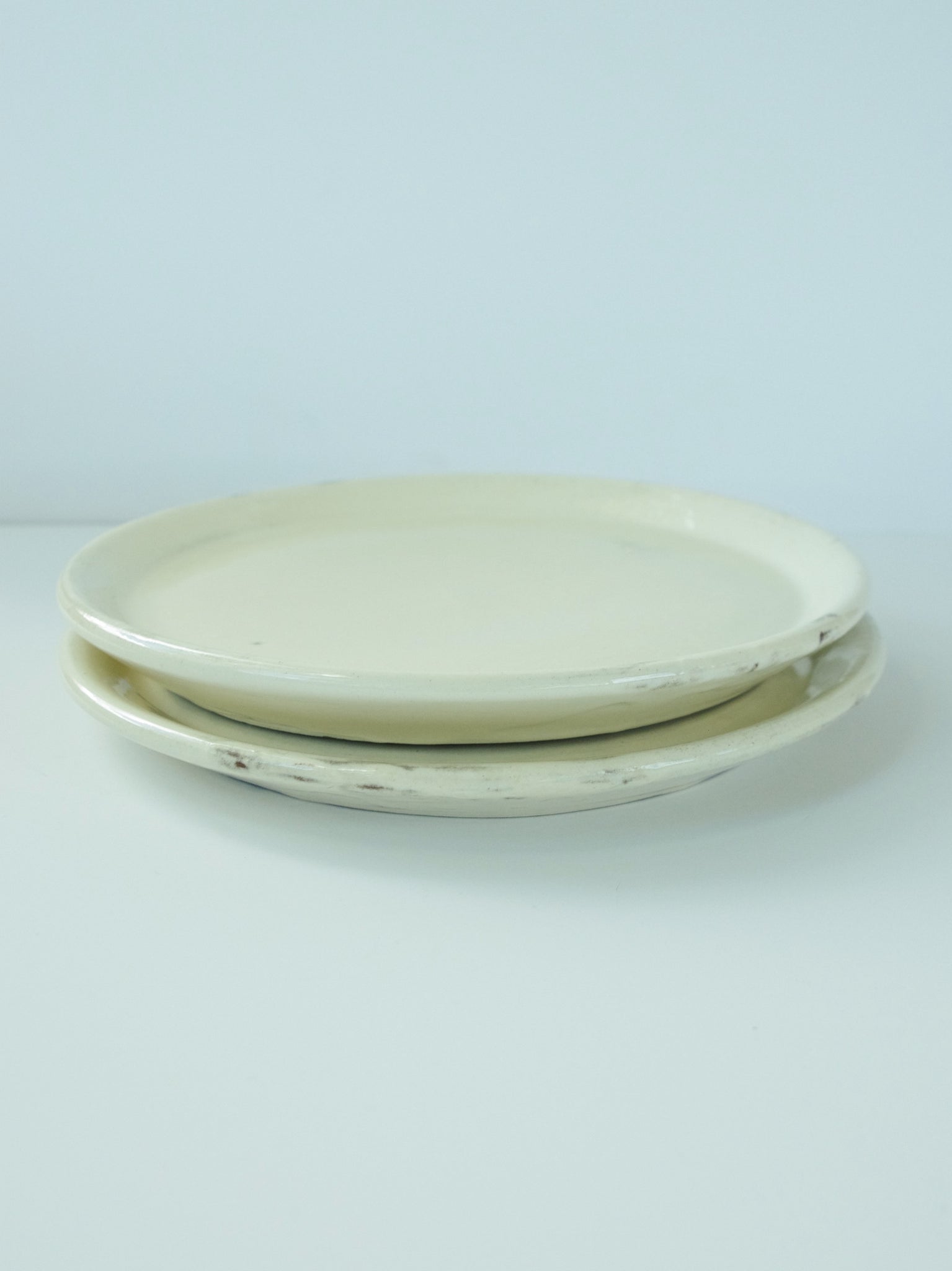 Avoine et Terre Dessert Plate in Oat—Set of 4