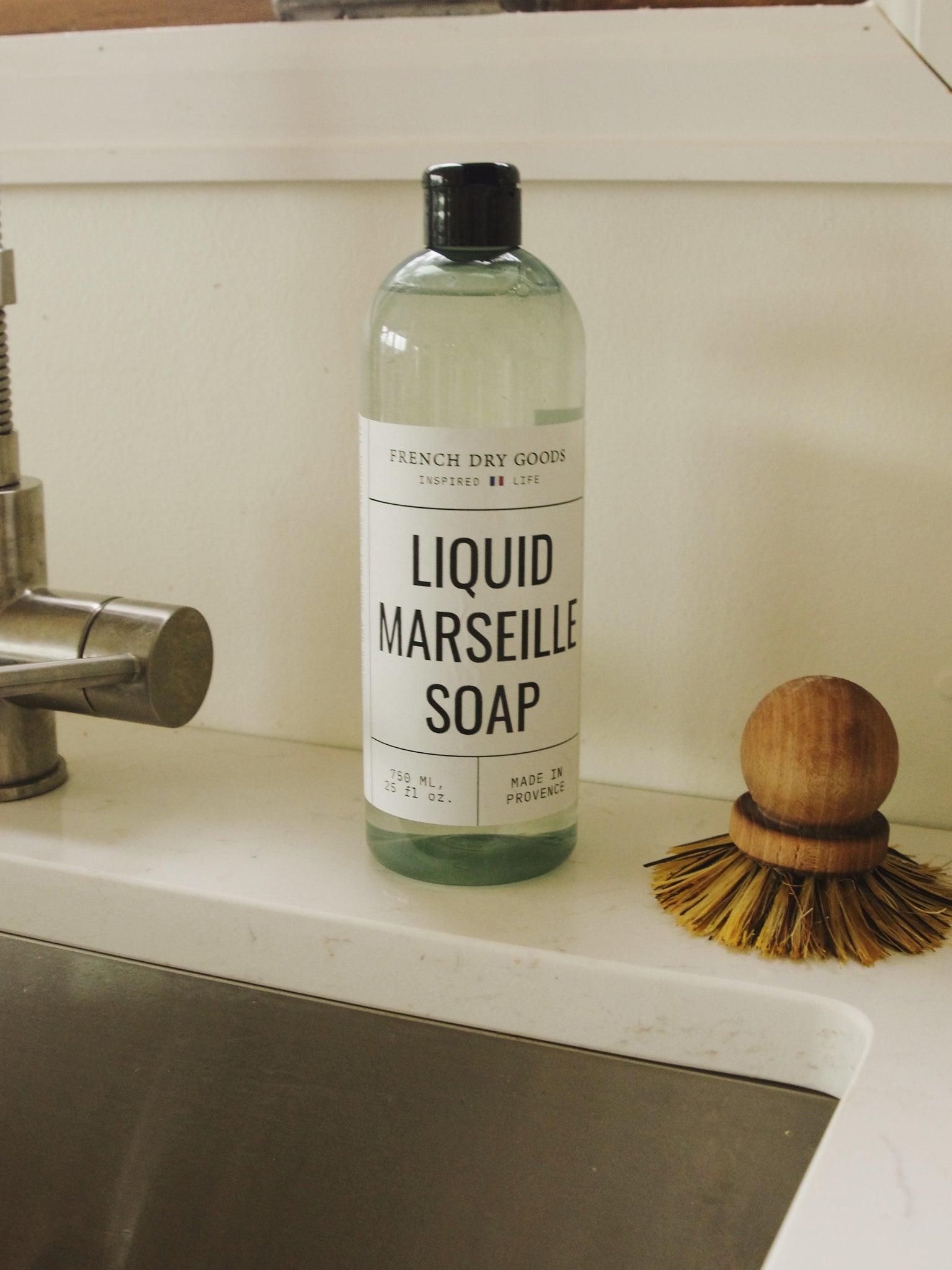 French Dry Goods Genuine Marseille Liquid Soap (750ml)