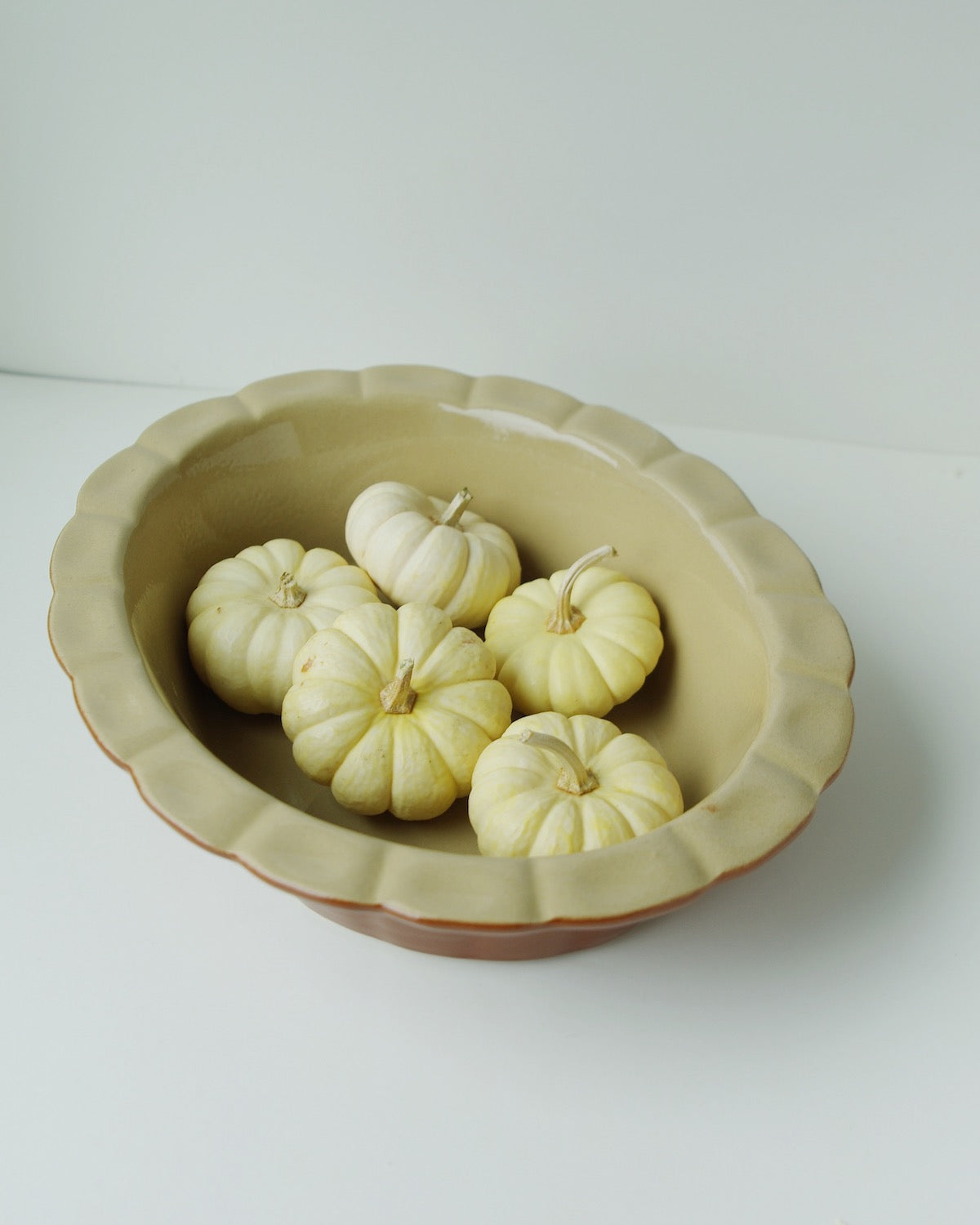 Vintage French Oval Pie Dish