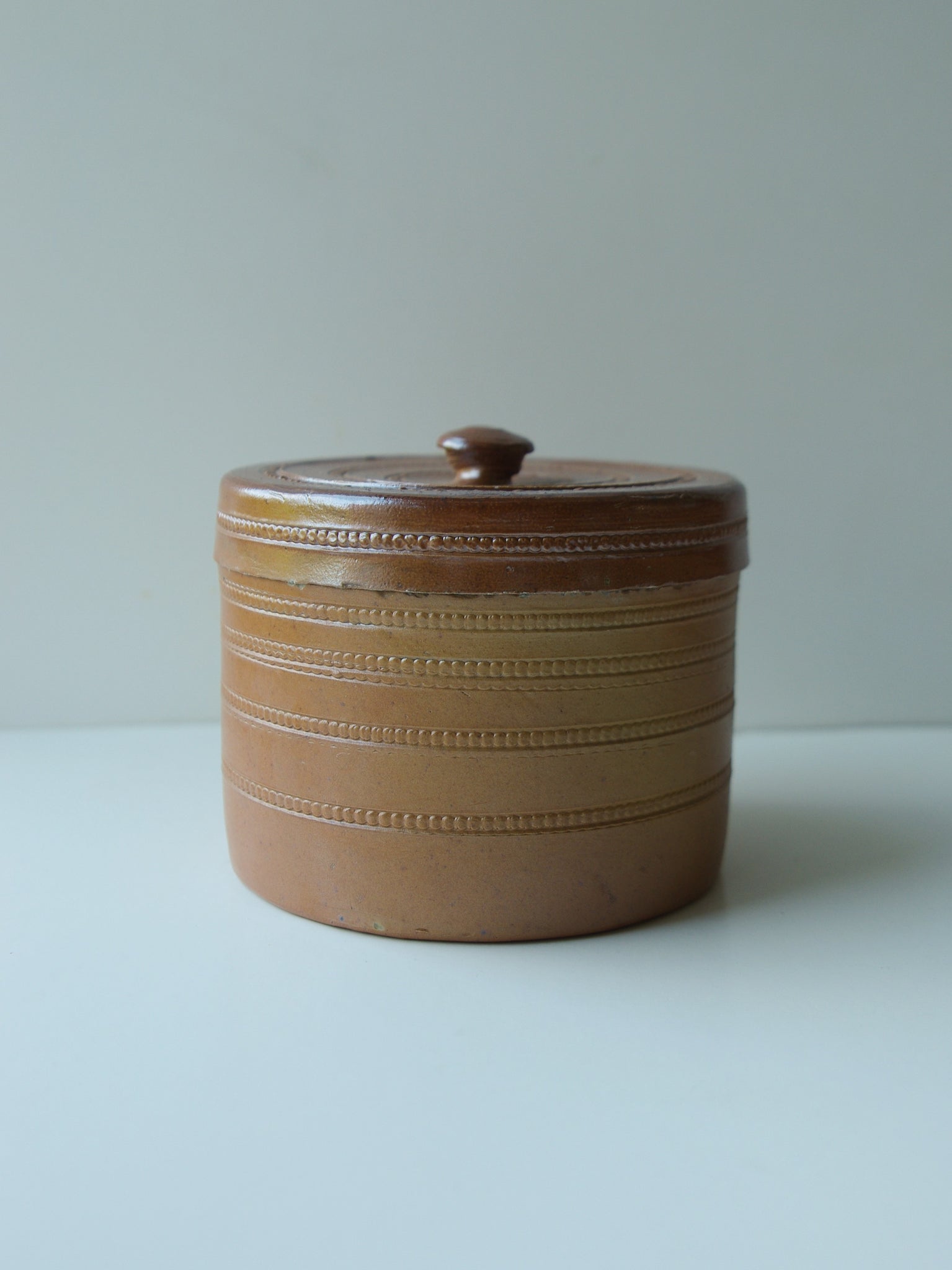 Vintage French Pearled Pot