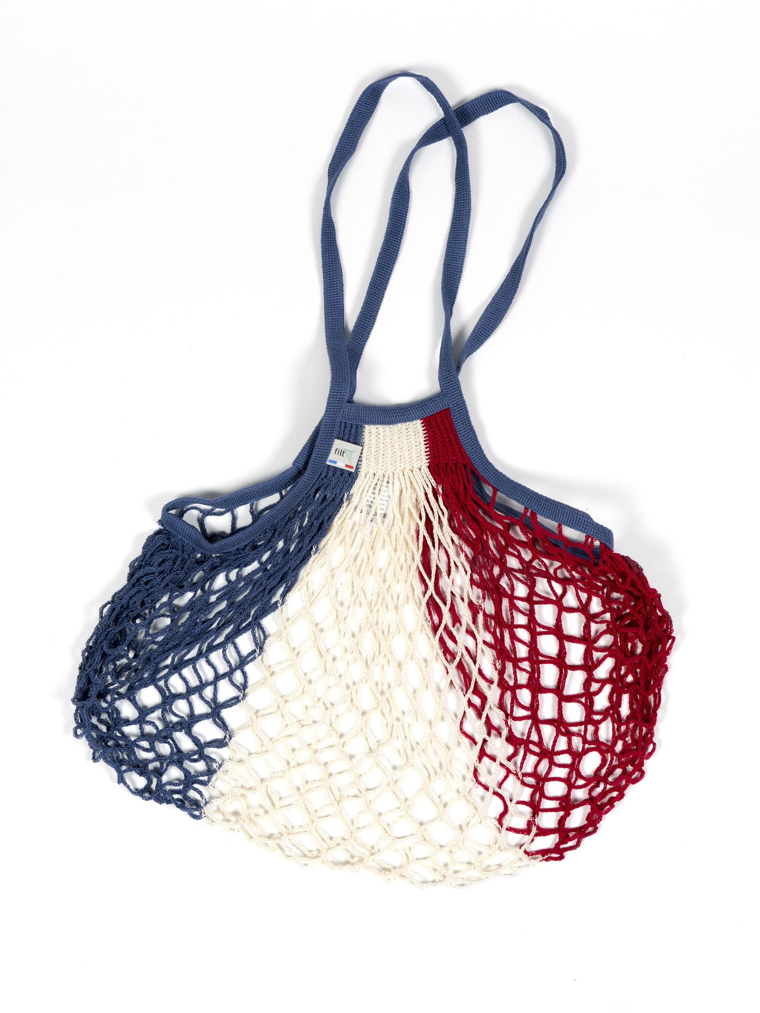 Filt French Market Tote Bag Medium in Red, White & Blue