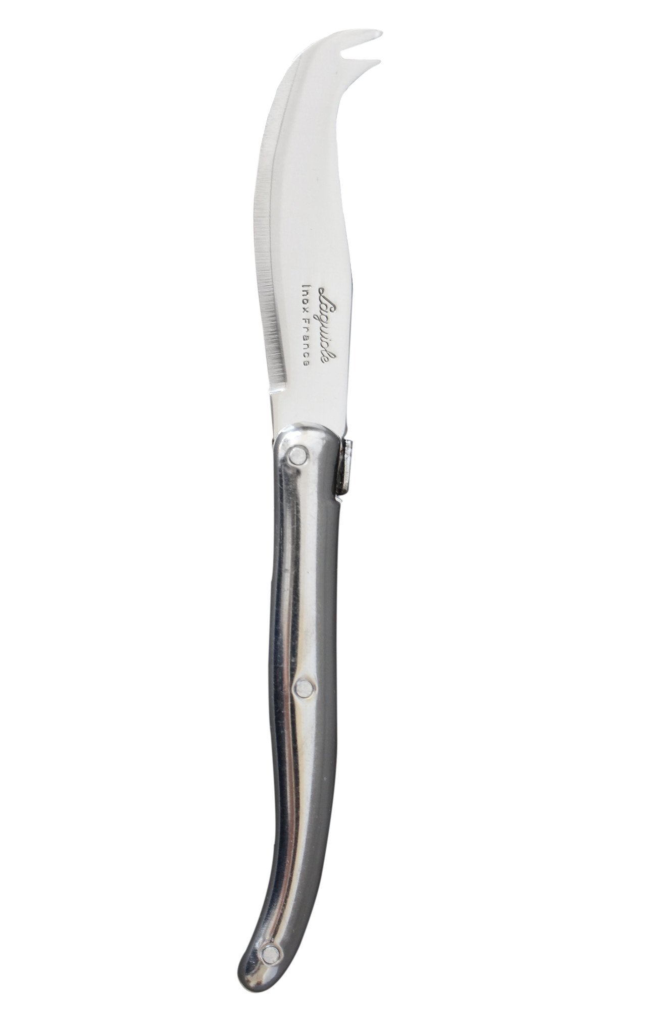 Laguiole Stainless Steel Mini Fork Tipped Cheese Knife - French Dry Goods