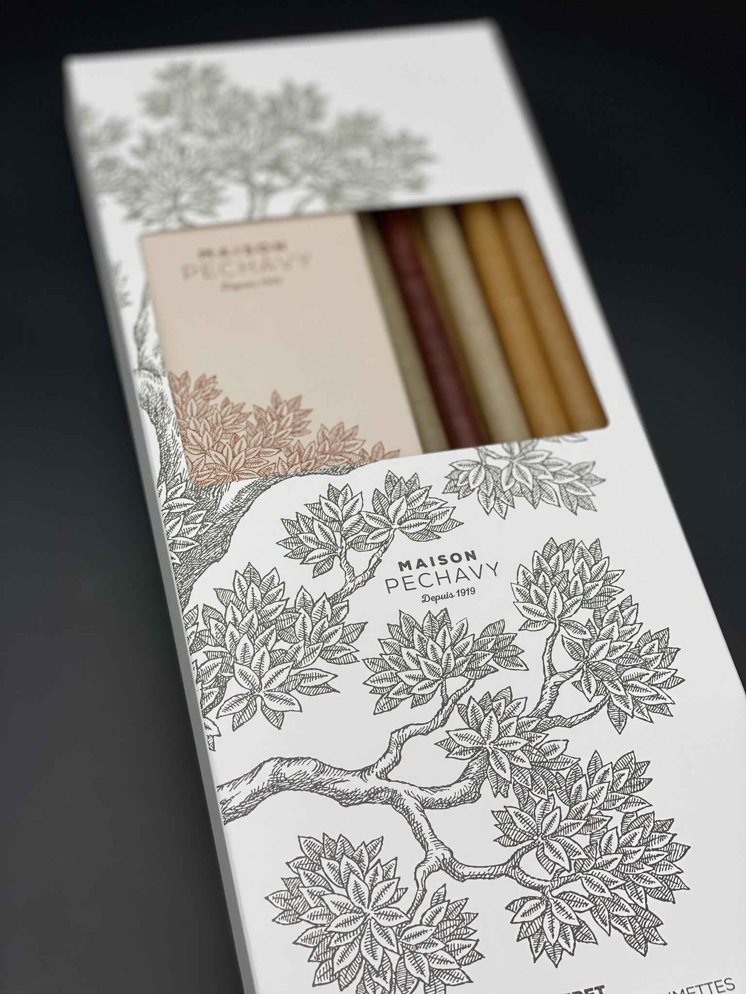 Maison Pechavy Firelighters & Matches Set (Nude) - French Dry Goods
