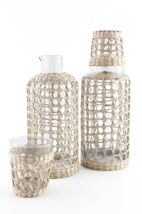 SEAGRASS LARGE CAGE CARAFE