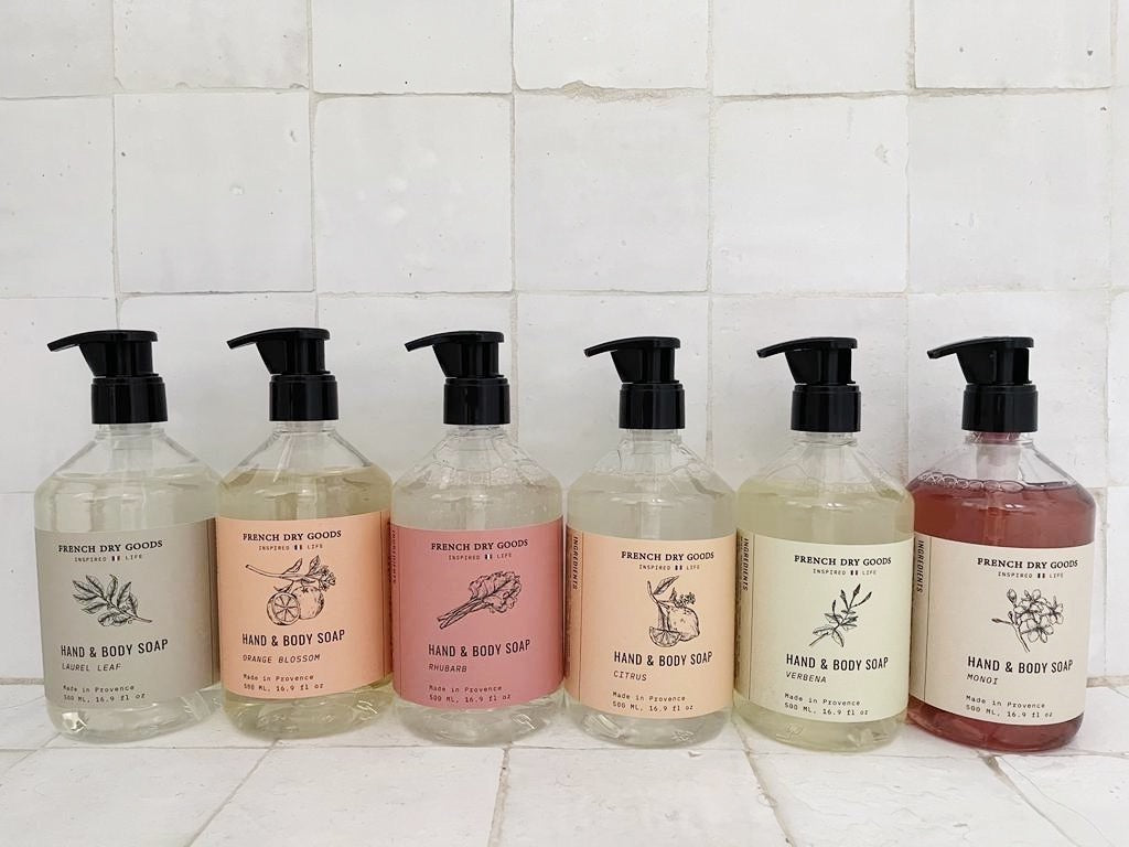 French Dry Goods 500ml Liquid Soap—Orange Blossom