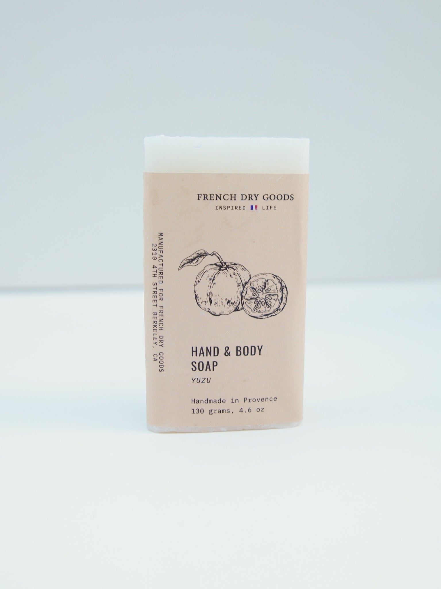 French Dry Goods 130g Bar Soap—Yuzu