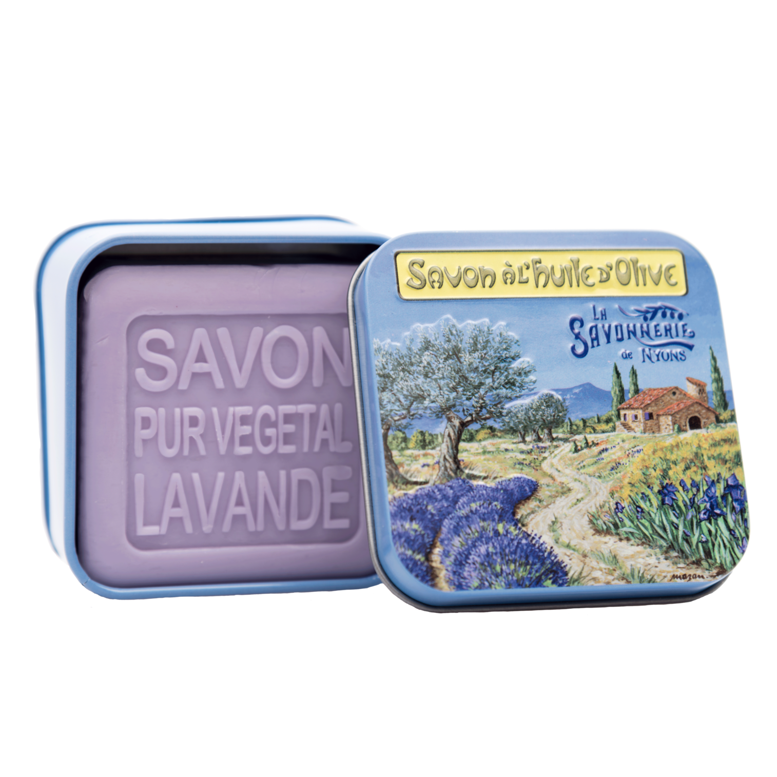 La Savonnerie de Nyons 100g Soap in Tin Box - Landscapes (Set of 2)