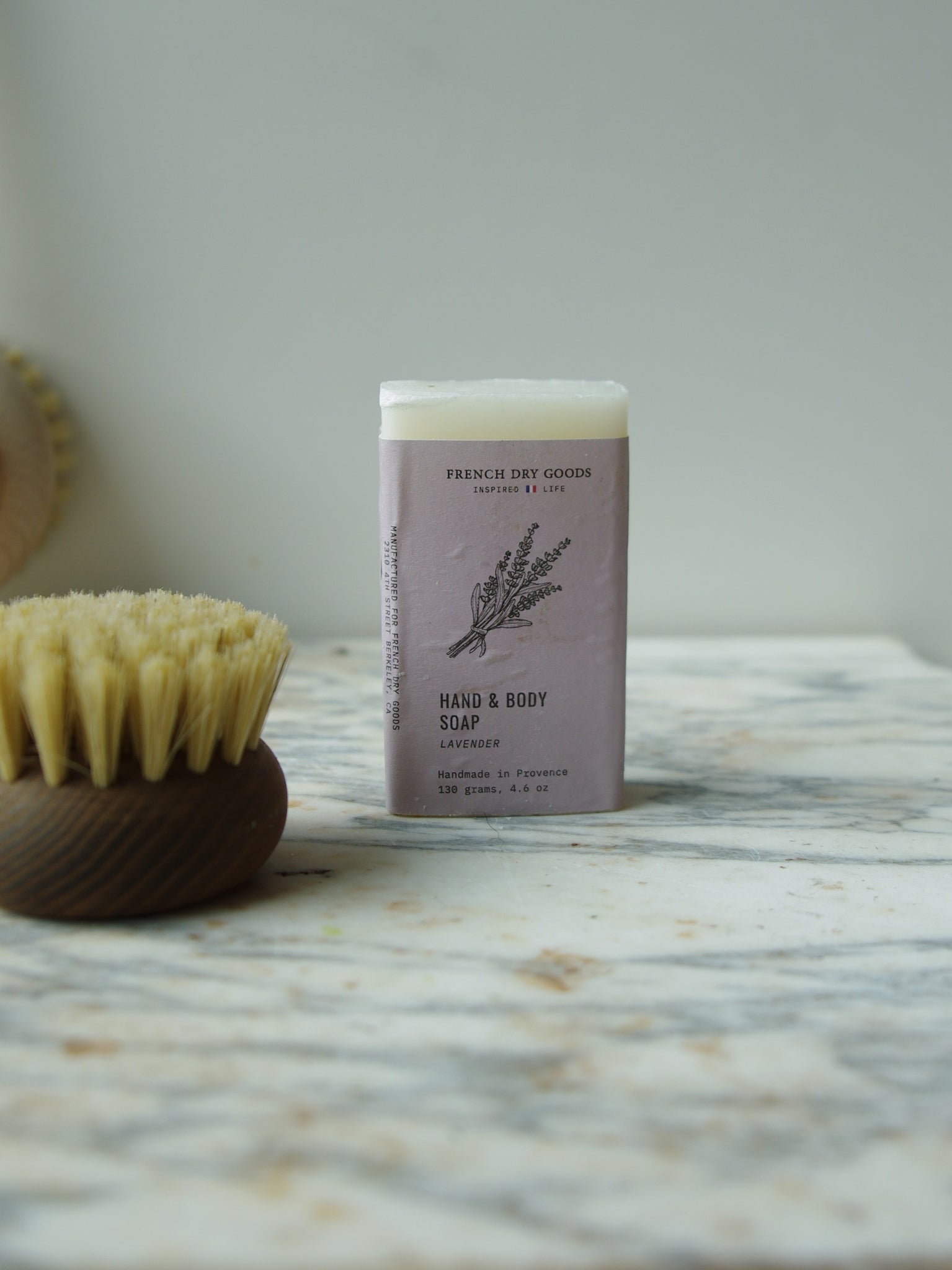 French Dry Goods 130g Bar Soap—Lavender