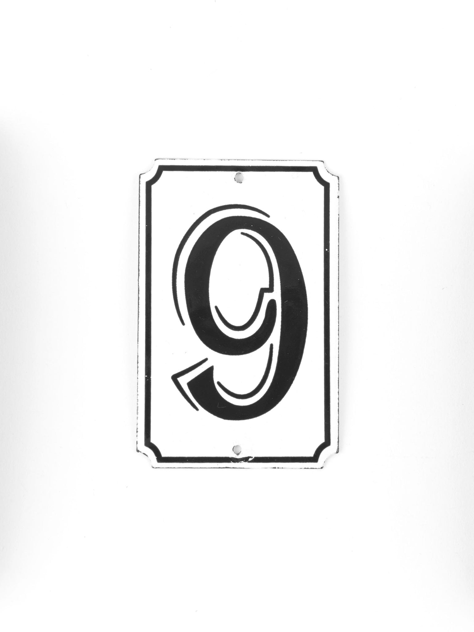 Orban & Sons Enamel Number Sign