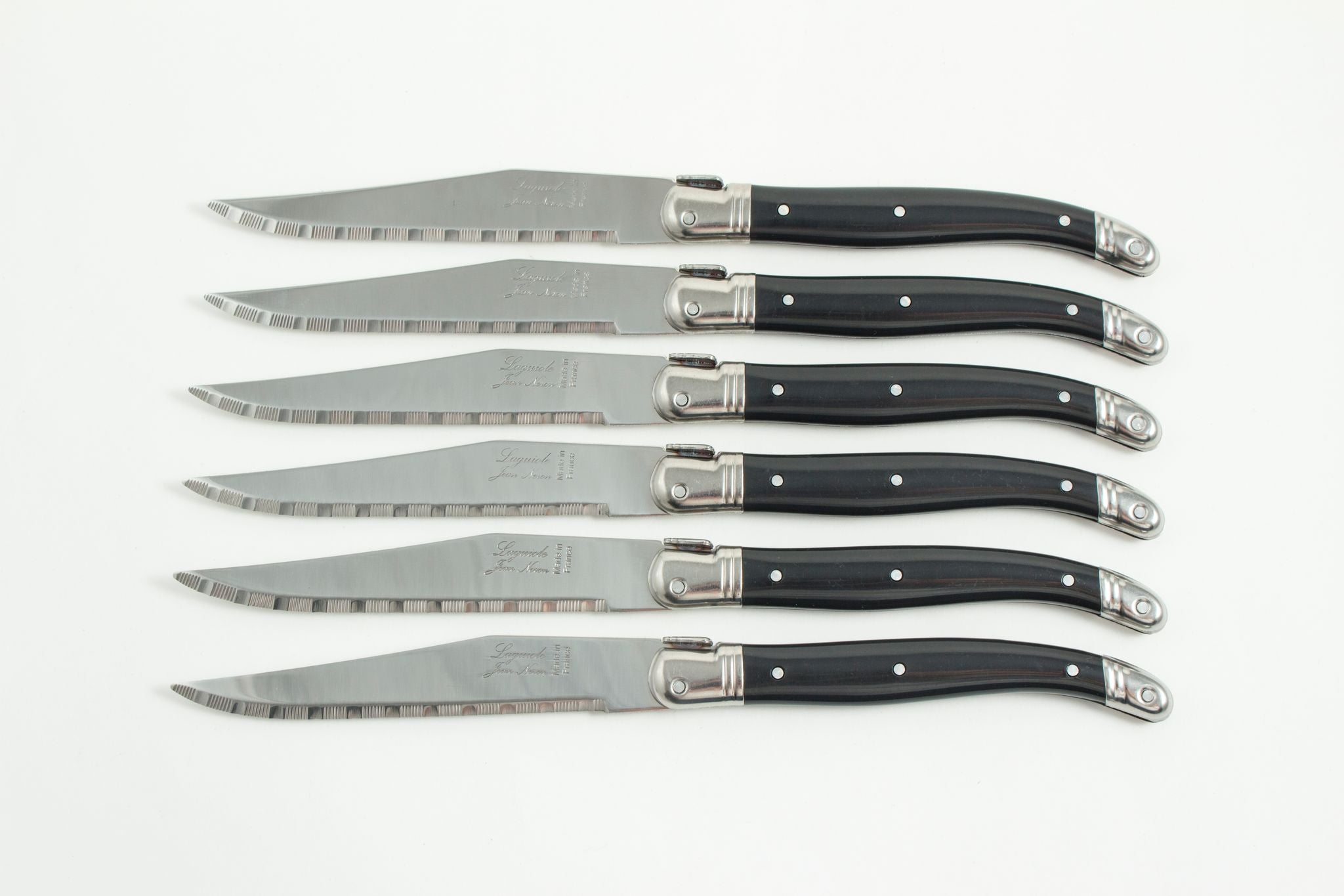 Black Laguiole Steak Knives